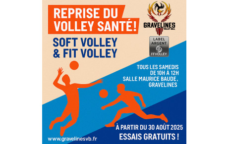 Le Volley Santé fait sa rentrée à Gravelines !